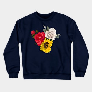 Spring Flower Bouquet Crewneck Sweatshirt